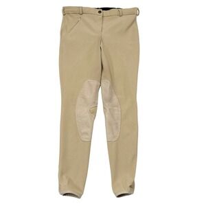 Tuff Rider Breeches Womens Size 28 Tan Equestrian Horseback Riding